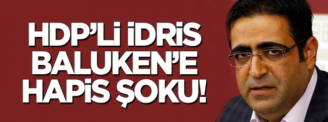 HDP'li Baluken'e Hapis cezası