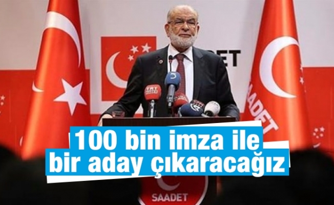 Karamollaoğlu'ndan Cumhurbaşkanı Erdoğan'a 100 bin imza yanıtı