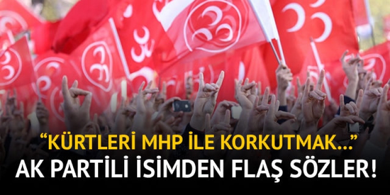 Miroğlu: Kürtleri MHP ile korkutmak bir taktik