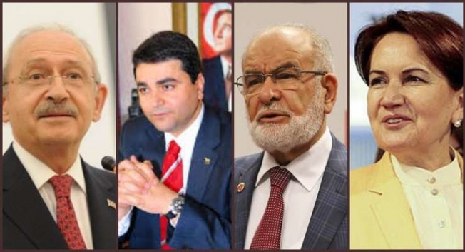 24 Haziran seçimleri için dört partiden 'sandık ittifakı'