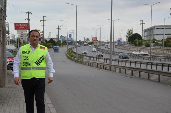İnternetten lens satışının engellenmesi için Ankara'ya yürüyor