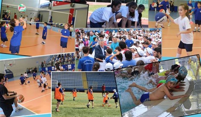 Ümraniye Belediyesi yaz spor okulları başladı