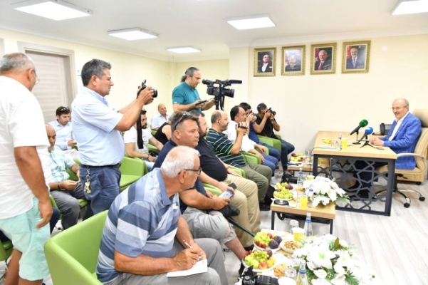 Başkan Kafaoğlu basın mensuplarıyla bir araya geldi