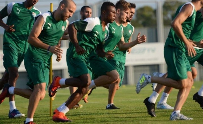 Bursaspor'da yeni sezon hazırlıkları sürüyor