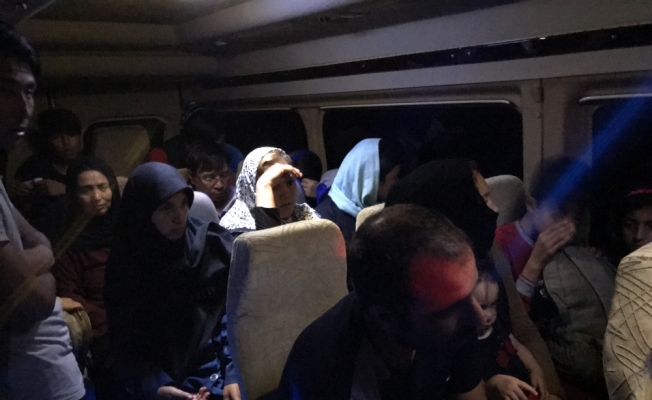 Çanakkale'de 25 yabancı uyruklu yakalandı