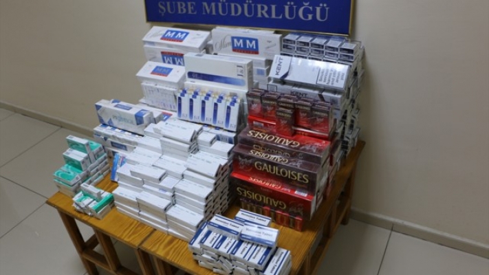Çorlu'da 202 paket kaçak sigara ele geçirildi