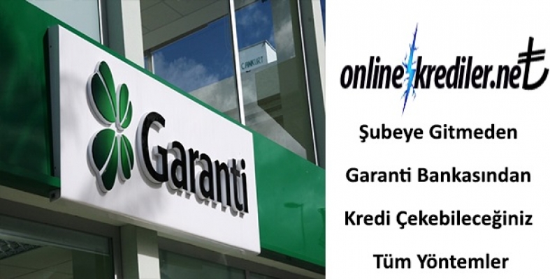 Garanti.com.tr'den taşıt kredisine başvuru yapılabilecek