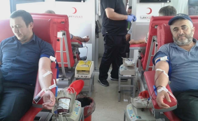Keles'te kan bağışı
