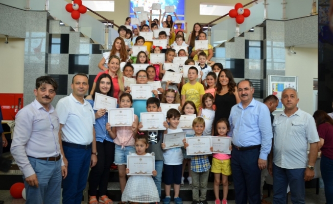 NKÜ'de yaz spor okulları sertifika töreni
