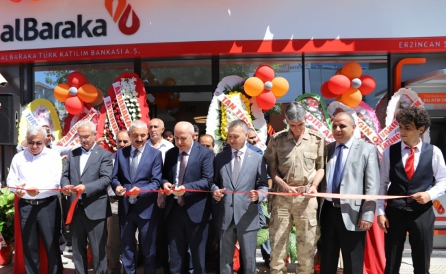 Albaraka Türk, 218. şubesini Erzincan'da açtı