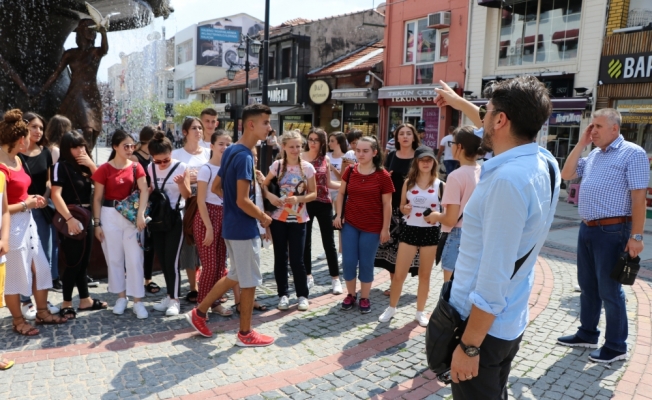 Arnavut öğrenciler Edirne'de
