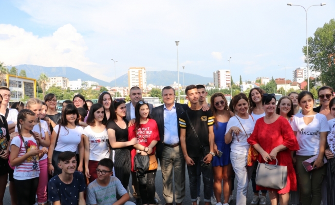 Arnavut öğrencilerden Edirne'ye ziyaret