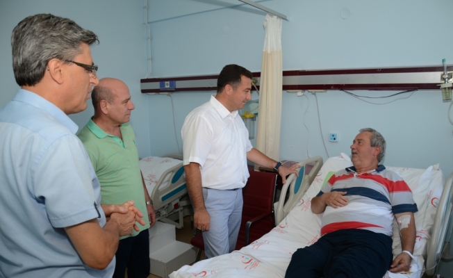 Belediye Başkanı Bakıcı'dan hastane ziyareti