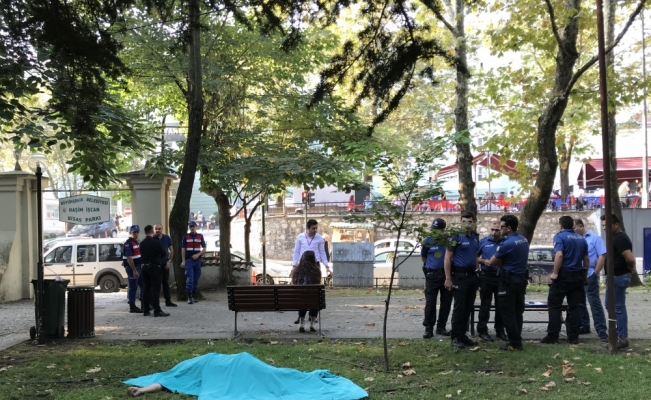 Bursa'da bir kişi parkta ölü bulundu
