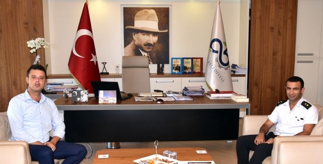 Çorlu Jandarma Komutanı Özbay'dan ziyaret