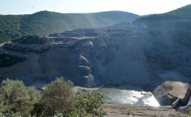 Gölecik Barajı'nda çalışmalara yeniden başlandı