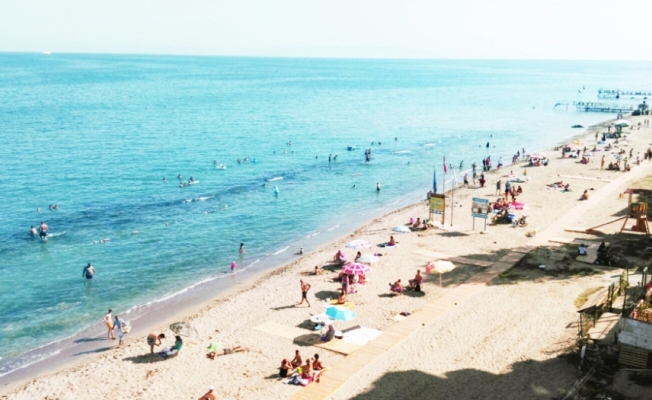 “Mavi bayrak“ alan plajlar Tekirdağ'ın ekonomisine katkı sağlıyor
