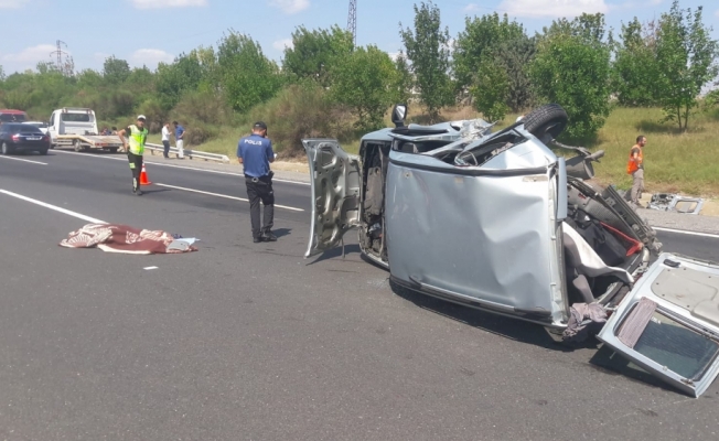 Tekirdağ'da trafik kazası: 2 ölü, 4 yaralı