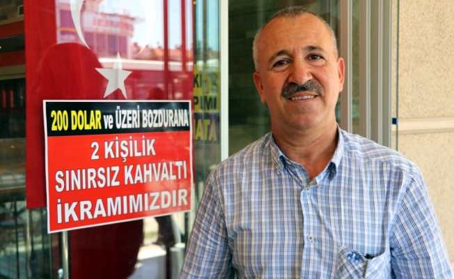 Türk lirasına destek kampanyası