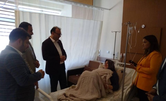 AK Parti İl Başkanı Çiler'den hasta ziyareti