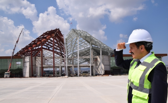 Balıkesir Merkez Havalimanı yeni terminal binası inşaatı