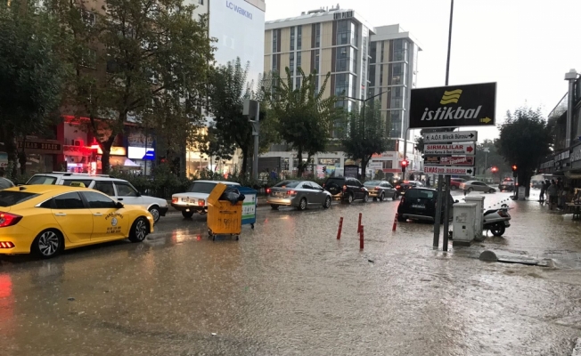 Bilecik'te şiddetli yağış