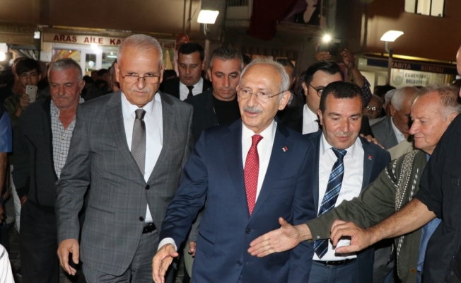 CHP Genel Başkanı Kılıçdaroğlu, Kırklareli'de