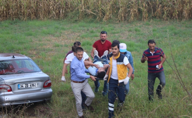 Ferizli'de trafik kazası: 1 yaralı