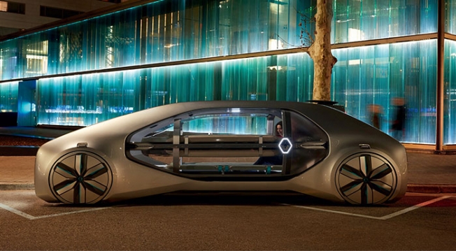 Renault'dan konsept robot otomobil dünya prömiyeri