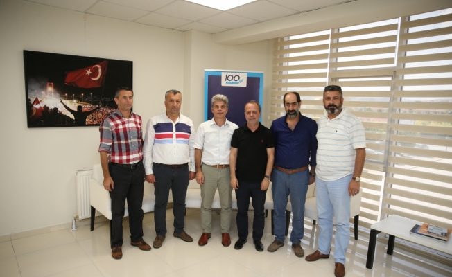 Sakarya Trabzonlular Derneği üyelerinden, AA'ya ziyaret