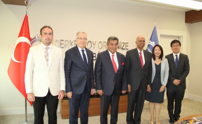 Singapur Büyükelçisi Selverajah Tekirdağ'a geldi