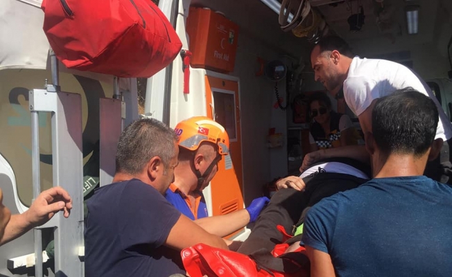 Tekirdağ'da yamaç paraşütü kazası