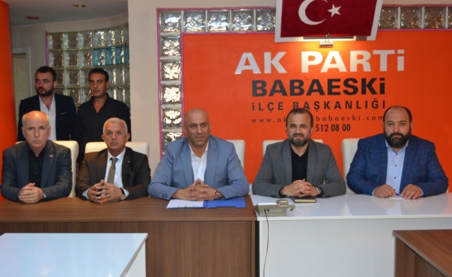 AK Parti Babaeski teşkilatına ziyaret