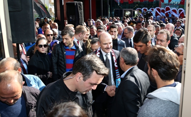 Bakan Soylu, Kocaeli'de Trabzonlular Derneği'nin açılışını yaptı