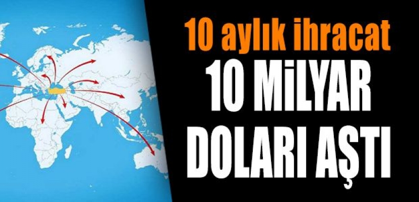 Kocaeli'nin ihracatı 10 milyar doları aştı