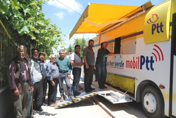 PTT'den kırsal mahallelere “Mobil ATM“ hizmeti