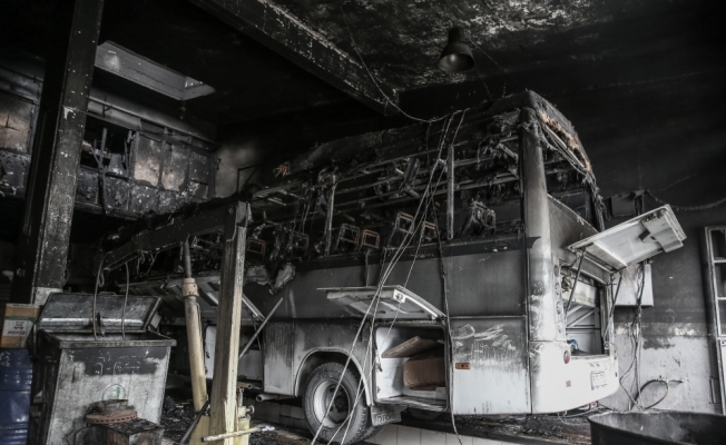 GÜNCELLEME - Bursa'da iş yeri yangını