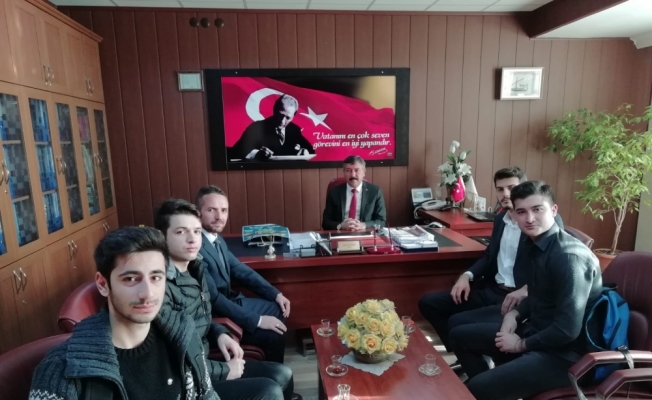 Karamürsel İlçe Milli Eğitim Müdürü Çakır'a ziyaret