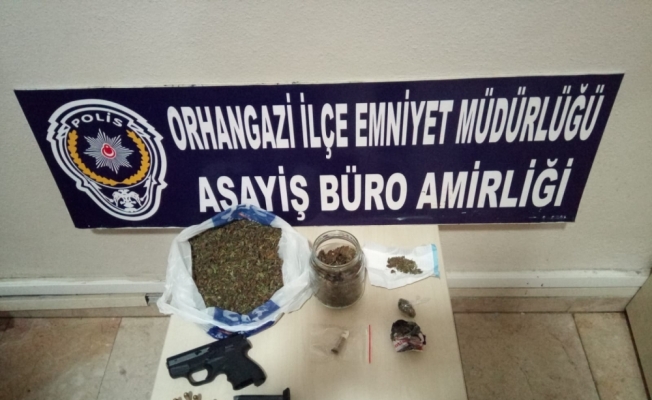 Orhangazi'de uyuşturucu operasyonu