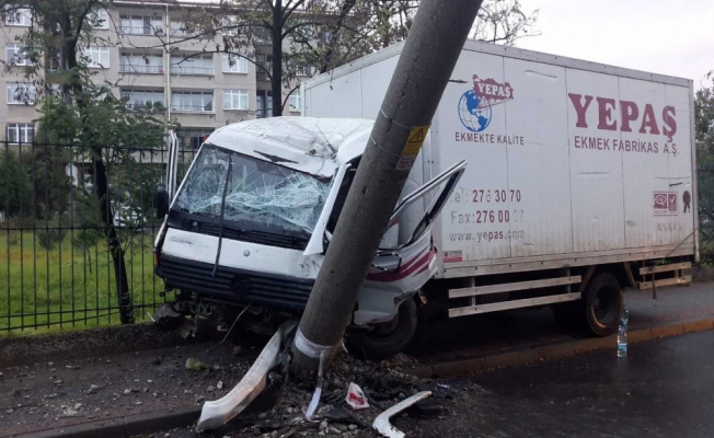 Tekirdağ'da trafik kazası: 1 ölü,  1 yaralı