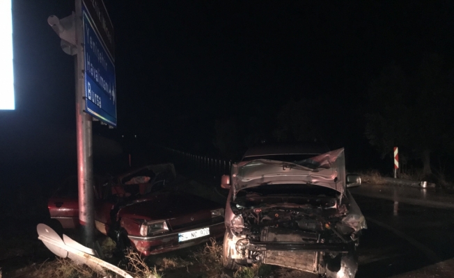 Bursa'da trafik kazası: 4 yaralı