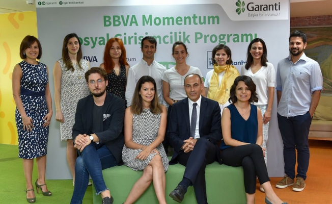 Garanti Bankası-BBVA Momentum Sosyal Girişimcilik Destek Programı tamamlandı