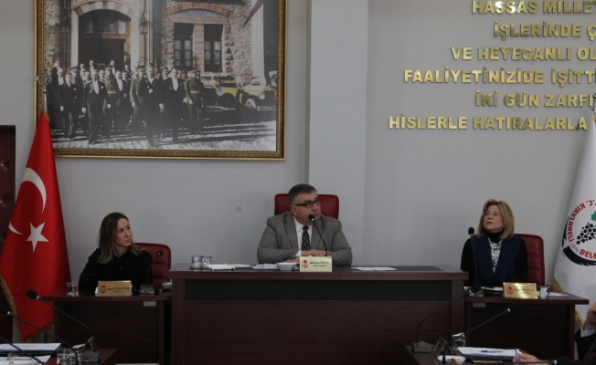 Kırklareli Belediye Meclisi toplantısı yapıldı