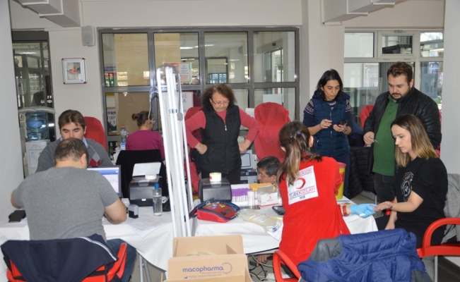 Lüleburgaz'da kan bağışı kampanyası