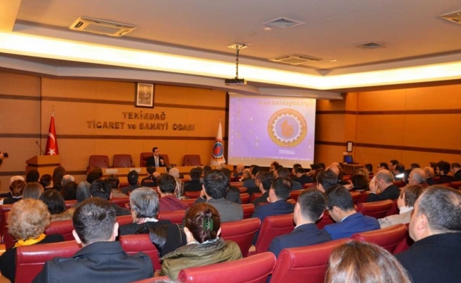 NKÜ'de insan hakları konulu konferans verildi