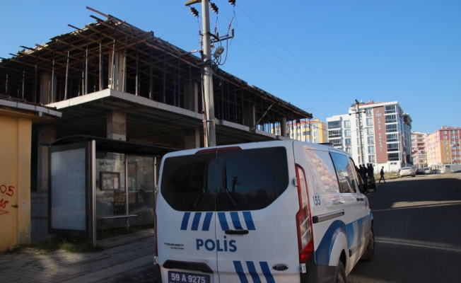 Tekirdağ'da inşaat işçisi elektrik akımına kapıldı