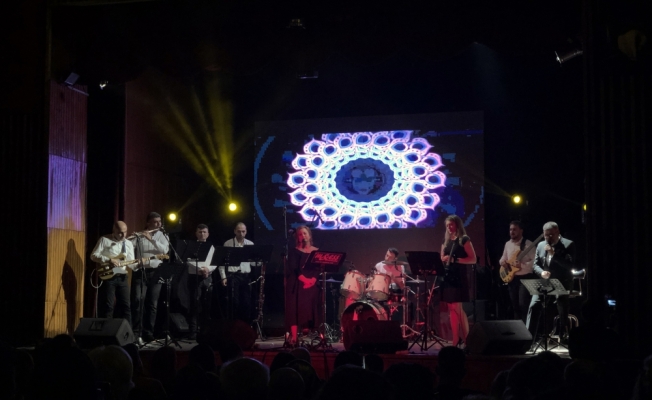 Balkan orkestrası Rumeli Ekspress Edirne'de konser verdi