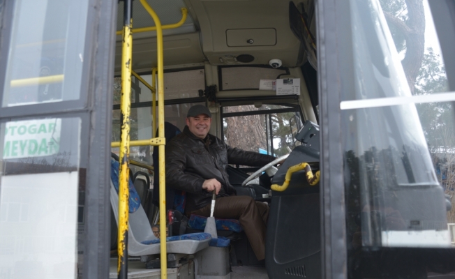 Belediye Başkan adayı “minibüs şoförü“ oldu