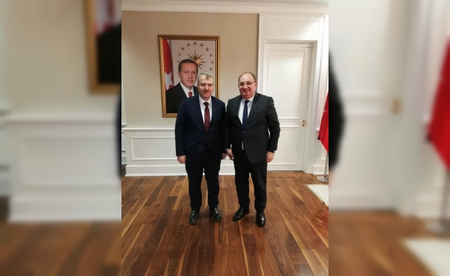 İl Başkanı Akmeşe, Sağlık Bakan Yardımcısı Eldemir'i ziyaret etti