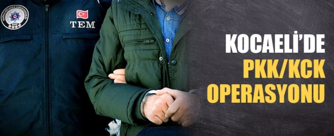 Kocaeli'de PKK/KCK operasyonu